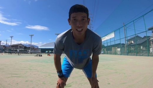 プロテニスプレイヤー斉藤貴史Youtube始めました！