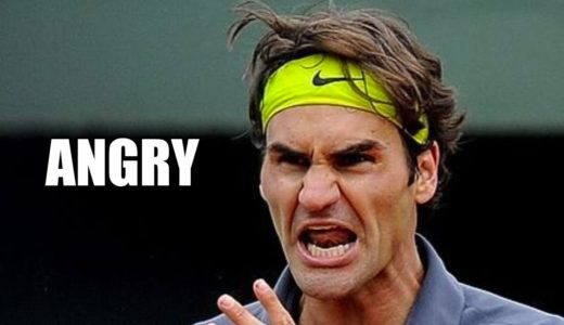 【テニス】さすがのフェデラーもイライラ爆発…！？ラケットに怒りをぶつけてしまったフェデラー…【神業】Roger Federer Angry Moments