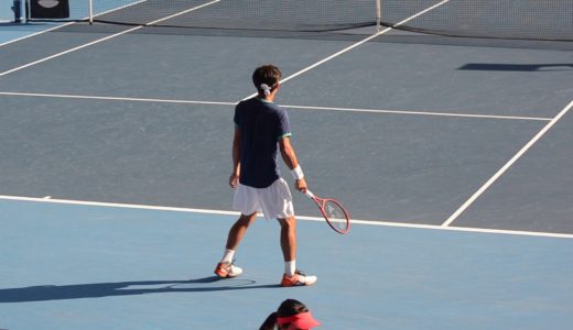 清水悠太 vs. 島袋将 三菱全日本テニス選手権 SF 2019 11/2  LongVer Part1