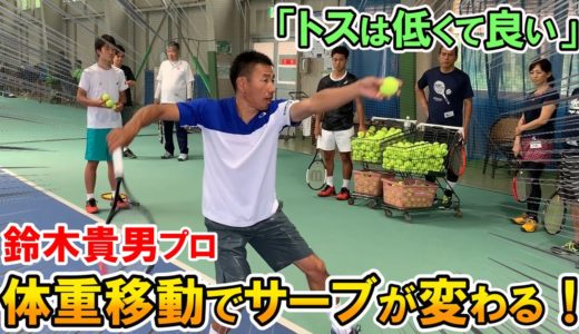 【テニス】こんなに楽にサーブが打てる！鈴木貴男プロのサーブ基本レッスン②