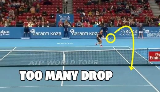 【テニス】ドロップ多すぎ！？1試合でドロップを多用しまくるマルティン・クリザン【神業】Martin Kližan Too Many Drop Shots