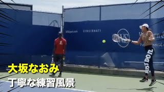 【テニス】色んな角度で、大坂なおみの練習を見てみる動画【大坂なおみ】