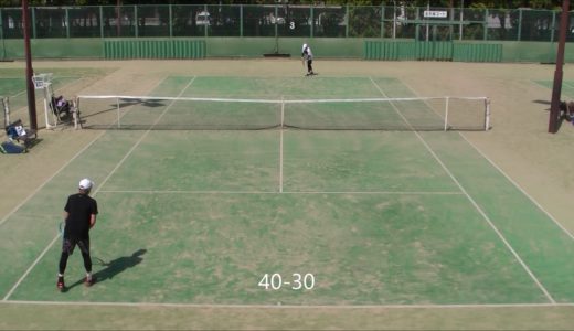 ２０２０京都市テニス選手権　男子65歳以上シングルス　決勝