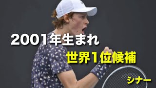【テニス】（ガチ）将来世界No.1、全てがオールA、ヤニック・シナー ！【スーパープレイ】tennis jannik sinner