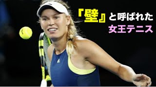 【テニス】『壁』と呼ばれた世界1位、魅力溢れるウォズニアッキのテニスを紹介！【女子】tennis wozniacki superplay