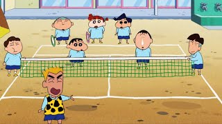 クレヨンしんちゃん「テニスで対決だゾ」