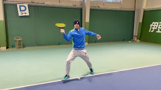 【テニス】ラリーでお互い同時に球出ししてしまう雰囲気