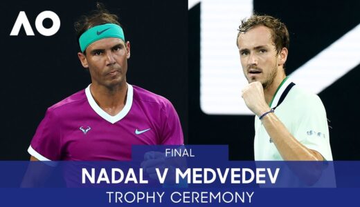 LIVE: Men's Singles Ceremony | Rafael Nadal v Daniil Medvedev (F) | Australian Open 2022