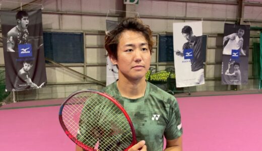【テニス】新入りが日本代表の雰囲気【西岡良仁】