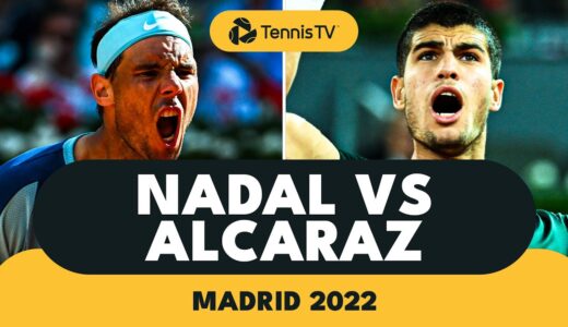 HISTORIC Rafael Nadal vs Carlos Alcaraz Battle | Madrid 2022 Highlights