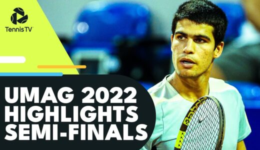 Carlos Alcaraz Battles Zeppieri; Jannik Sinner vs Agamenone | Umag 2022 Highlights Semi-Finals