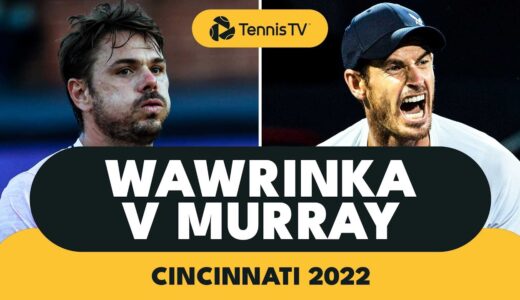 Stan Wawrinka vs Andy Murray Battle | Cincinnati 2022 Highlights