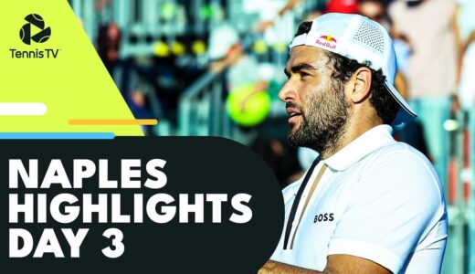 Berrettini, Musetti, & Fognini All In Action | Naples 2022 Day 3 Highlights