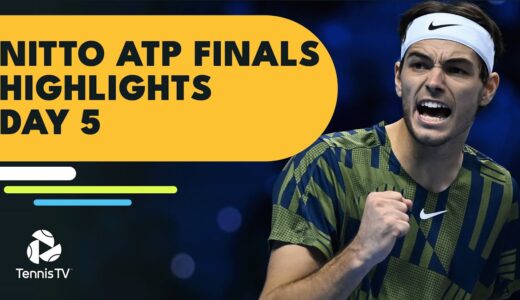 Fritz Takes On Auger-Aliassime; Ruud Faces Nadal | Nitto ATP Finals Highlights Day 5