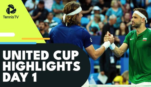 Dimitrov Faces Tsitsipas, Fritz, Bencic, Musetti & More! | United Cup 2023 Highlights Day 1