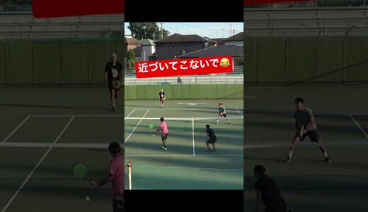 【テニス】その動きなんなん？😂www #tennis  #shorts  #切り抜き