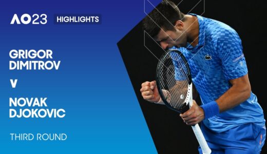 Grigor Dimitrov v Novak Djokovic Highlights | Australian Open 2023 Third Round