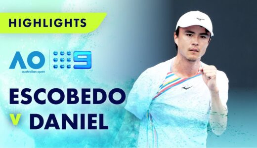 Match Highlights: Ernesto Escobedo v Taro Daniel – Australian Open 2023 | Wide World of Sports