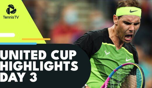 Nadal, Swiatek Begin Seasons; Zverev Returns | United Cup Highlights Day 3