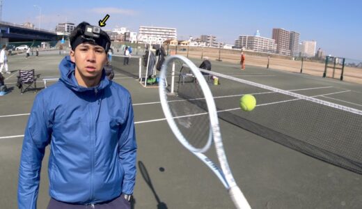 【テニス】俺様のテニスの実力をGoProで体感できる動画