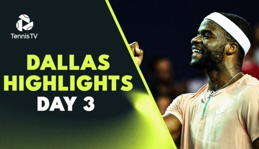 Tiafoe Faces McDonald; Shapovalov & Wolf In Action | Dallas 2023 Day 3 Highlights