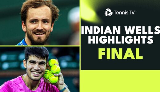 Carlos Alcaraz vs Daniil Medvedev For The Title 🏆 | Indian Wells 2023 Final Highlights