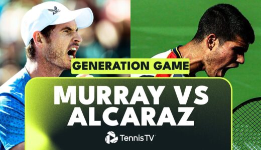 GENERATION GAME: Carlos Alcaraz vs Andy Murray | Indian Wells 2021 Extended Highlights