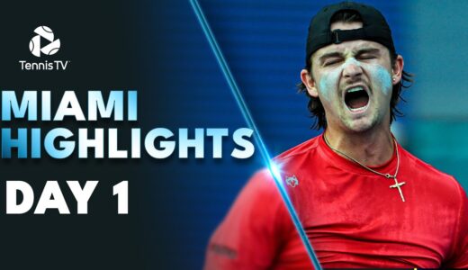 Murray Plays Lajovic; Isner & Bublik In Action | Miami 2023 Highlights Day 1