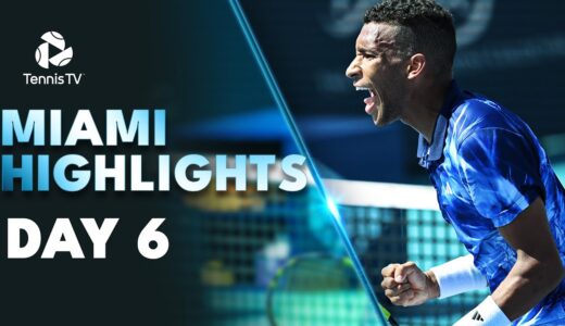 Tsitsipas Starts His Tournament; Auger-Aliassime & Hurkacz Feature | Miami 2023 Highlights Day 6