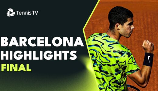 Carlos Alcaraz vs Stefanos Tsitsipas | Barcelona 2023 Final Highlights