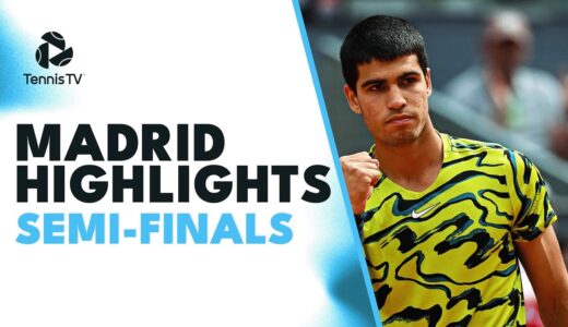 Alcaraz Battles Coric; Struff vs Karatsev For Place In Final! | Madrid 2023 Highlights Semi-Finals