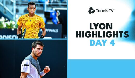 Auger-Aliassime Begins Campaign, Norrie Faces Goffin & More Feature! | Lyon 2023 Highlights Day 4