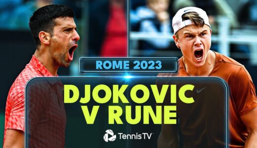 Novak Djokovic vs Holger Rune Highlights | Rome 2023