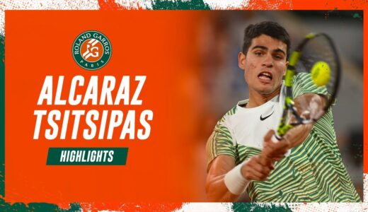 Carlos Alcaraz vs Stefanos Tsitsipas – Quarterfinals Highlights I Roland-Garros 2023