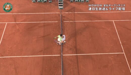 【3回戦】C.アルカラス vs D.シャポバロフ ハイライト│全仏オープンテニス2023 【WOWOW】