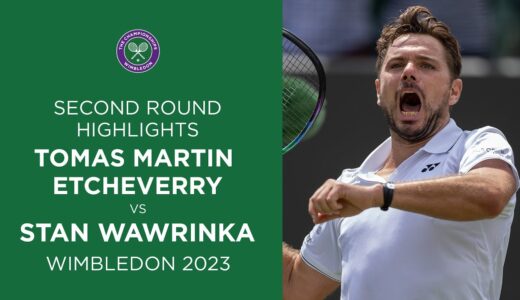 Tomas Martin Etcheverry vs Stan Wawrinka | Second Round Highlights | Wimbledon 2023