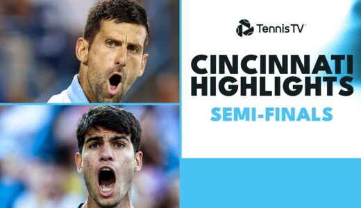 Alcaraz v Hurkacz Epic; Djokovic & Zverev Clash | Cincinnati 2023 Semi-Final Highlights