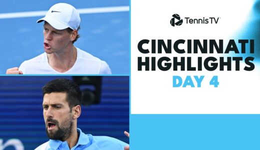 Djokovic Makes His US Return; Sinner & Lajovic Meet | Cincinnati 2023 Day 4 Highlights