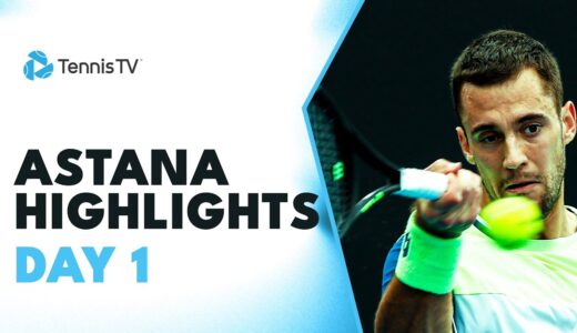 Djere, Van De Zandschulp & More In Action | Astana 2023 Highlights Day 1
