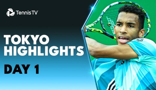 Auger-Aliassime Faces Vukic; Zverev, Paul, Thompson In Action | Tokyo 2023 Highlights Day 1
