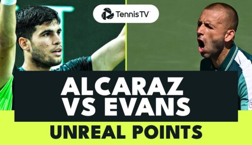 Carlos Alcaraz vs Dan Evans: UNREAL Tennis Points | Shanghai 2023 Highlights