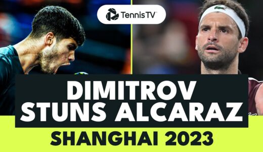 Grigor Dimitrov STUNS Carlos Alcaraz! | Shanghai 2023 Match Highlights