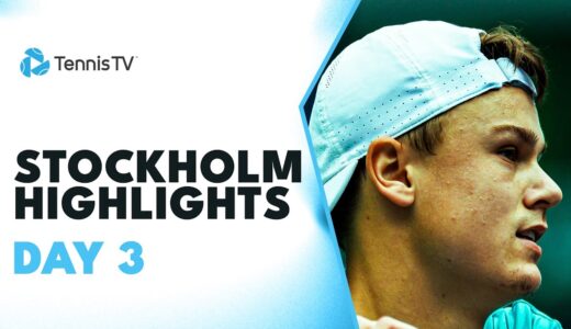 Rune, Monfils And More In Action! | Stockholm 2023 Highlights Day 3