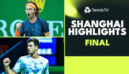 Andrey Rublev vs Hubert Hurkacz For The Title! 🏆 | Shanghai 2023 Final Highlights