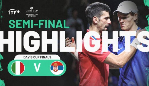 Highlights: Sinner (ITA) v Djokovic (SRB) | Davis Cup Finals 2023