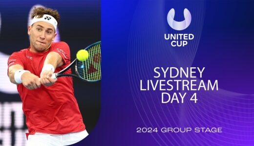 LIVE | Sydney Day 4 | United Cup 2024