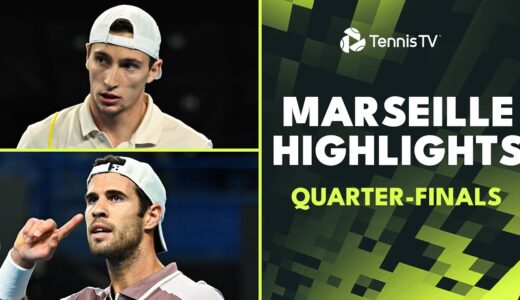 Dimitrov vs Rinderknech; Khachanov, Humbert & More Feature | Marseille 2024 Quarter-Final Highlights